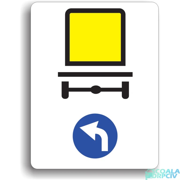 Directie obligatorie pentru vehicule care transporta marfuri periculoase