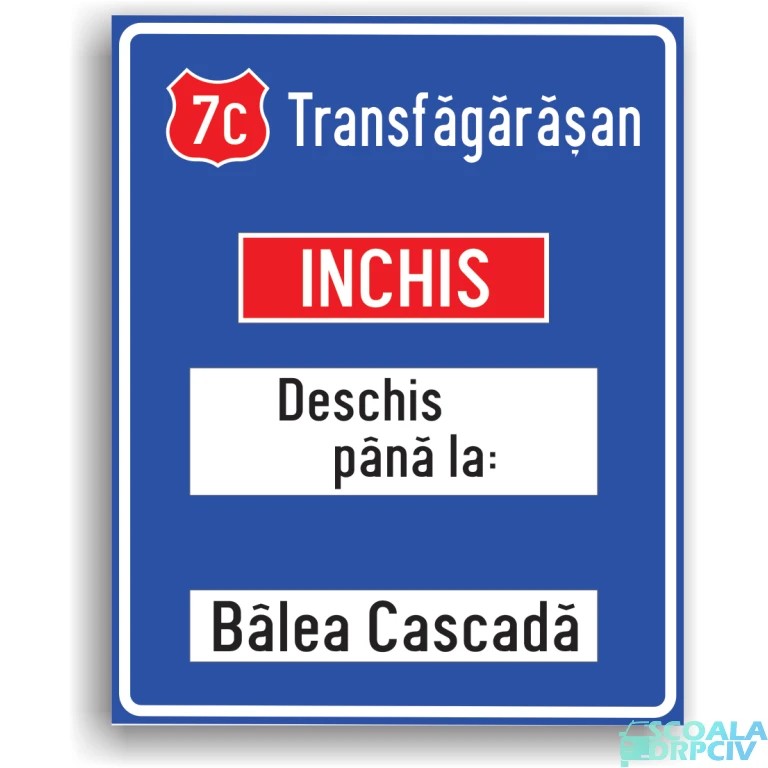Drum inchis sau deschis circulatiei publice