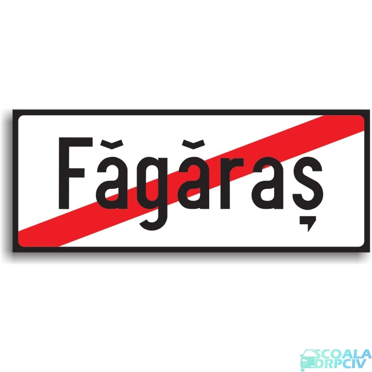 Iesire din localitate