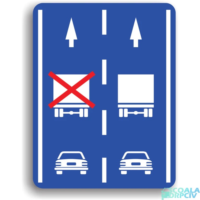 Organizarea traficului pe benzi de circulatie