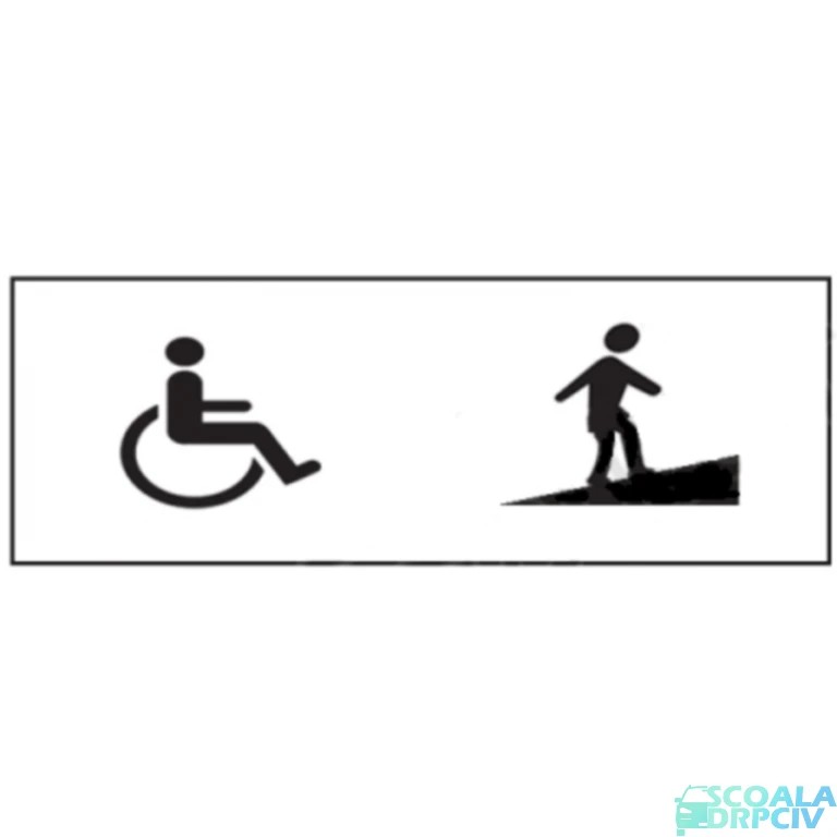 Rampa pentru persoane cu handicap locomotor