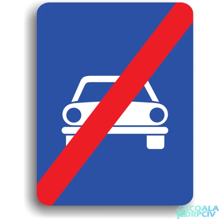 Sfarsitul drumului pentru autovehicule