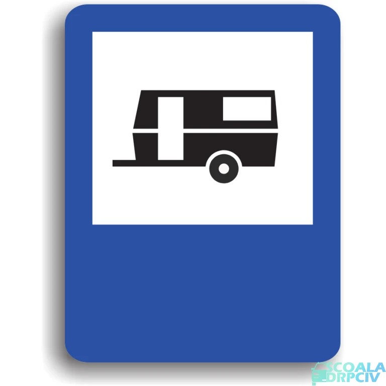 Teren pentru caravane (tabara turistica)